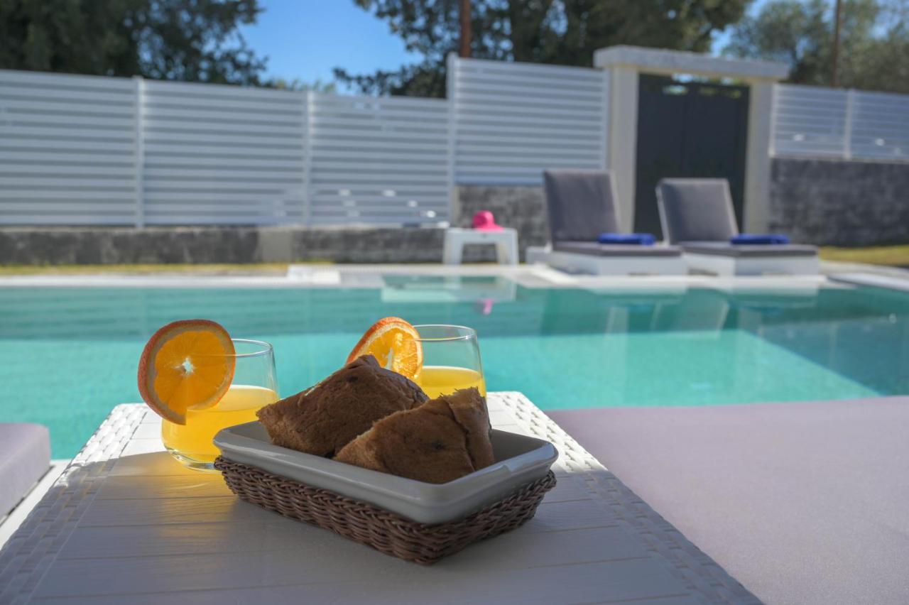 Diamond Luxury Villa Corfu Kato Spilaion Exterior foto