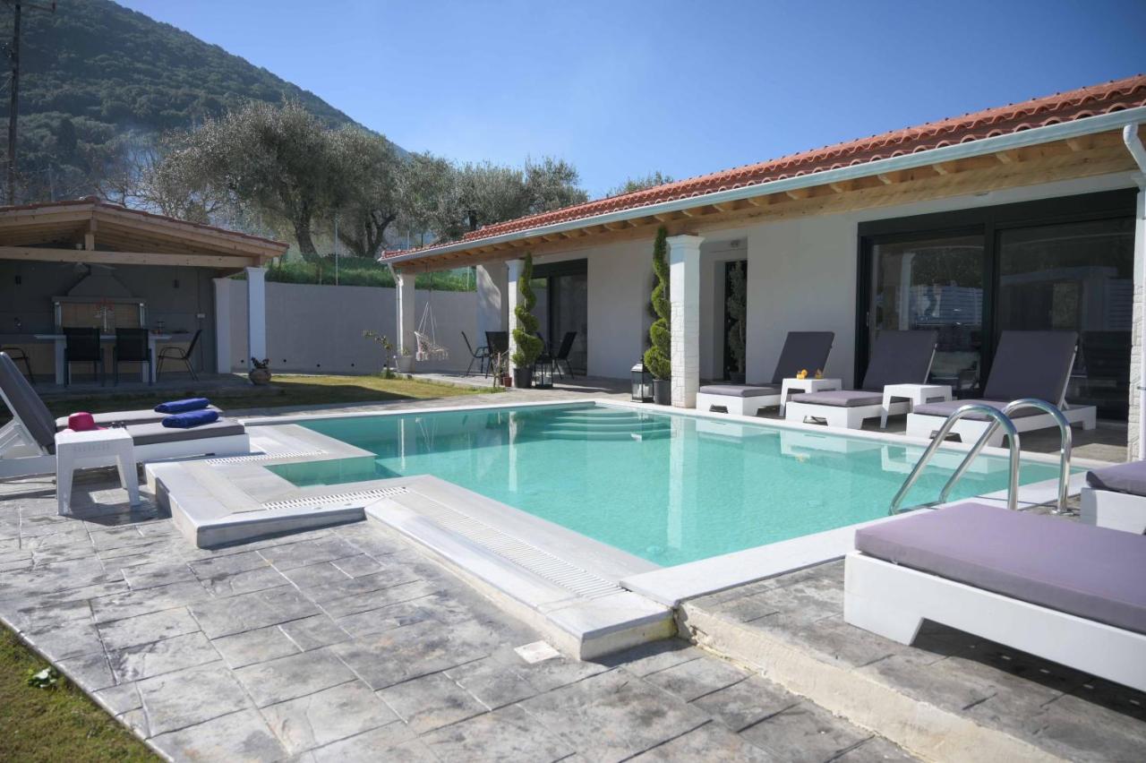 Diamond Luxury Villa Corfu Kato Spilaion Exterior foto