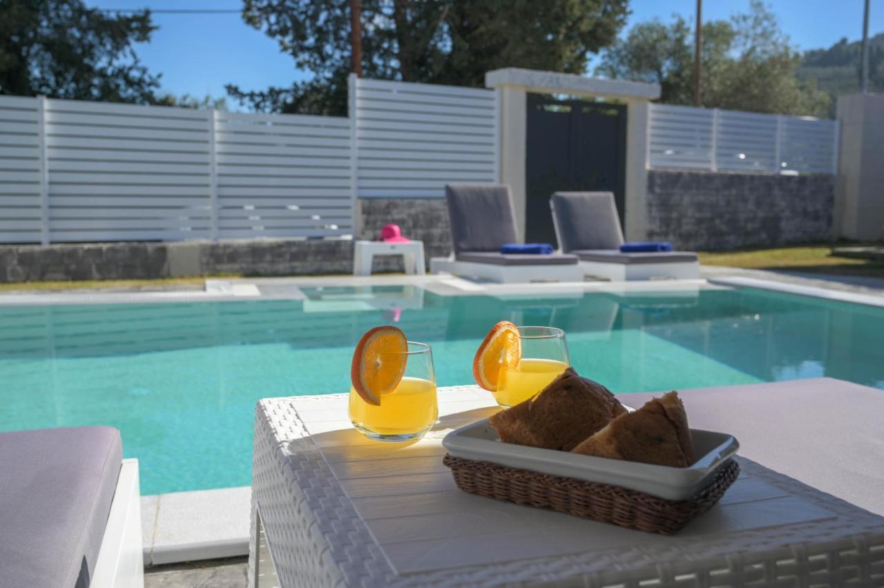 Diamond Luxury Villa Corfu Kato Spilaion Exterior foto